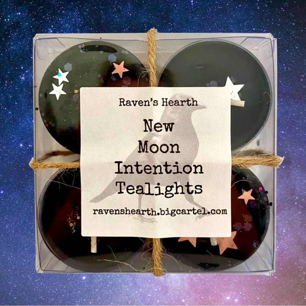 New Moon Tea Light Candles | Soy Wax | Vegan